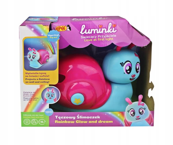Luminki Glowing Friends Snail Projector Epee