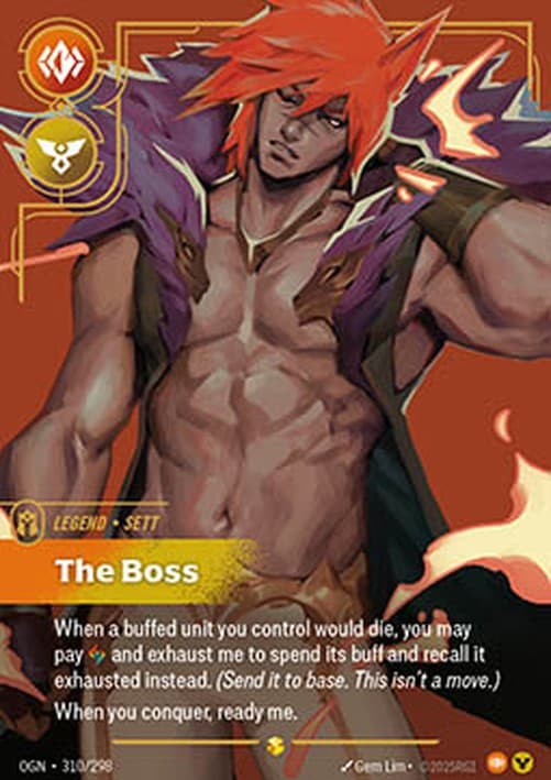 Riftbound OGN Sett, The Boss