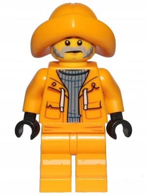 LEGO Hidden Side Figure – Captain Jonas Macki, Extra Head 70419 hs007