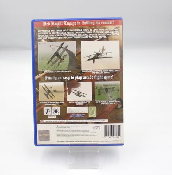 RED BARON PS2 game (boxed)