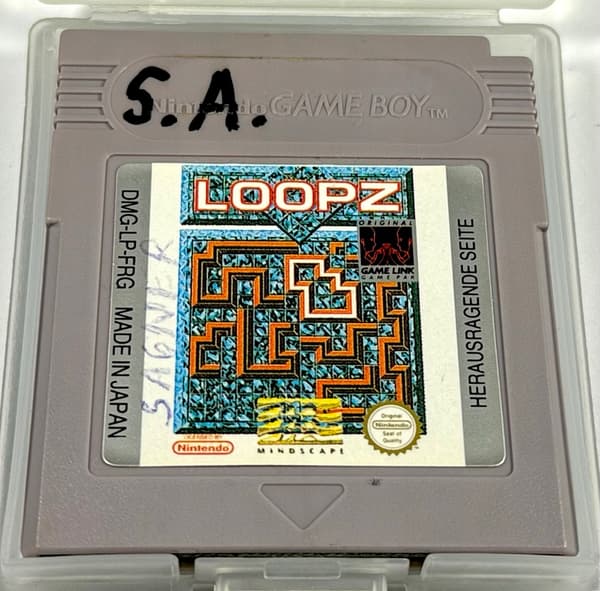 Loopz Nintendo Game Boy