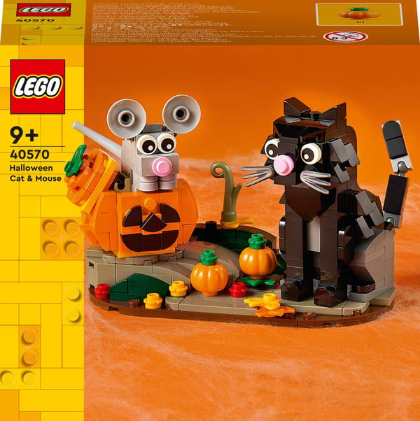 LEGO Cat and Mouse for Halloween, 328 pieces