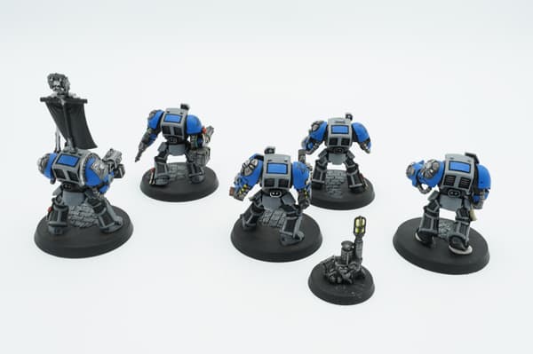Warhammer 40k Space Marines Terminator Squad – set of 5 plastic miniatures