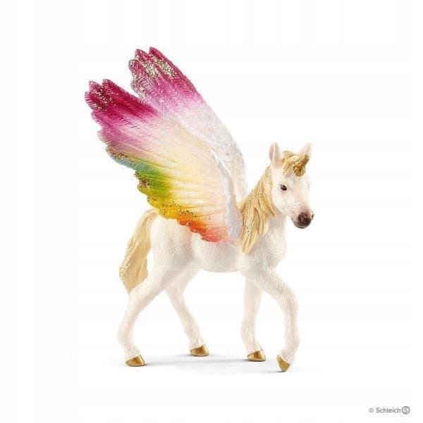 SCHLEICH 70577 RAINBOW-WINGED UNICORN FOAL