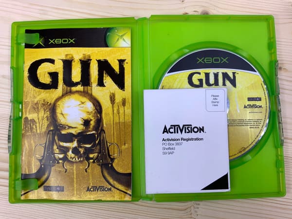 GUN disc, in excellent condition, complete set – XBOX CLASSIC