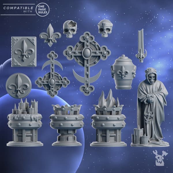 Silver Moon Base Bits-sett x13 DakkaDakkaStore