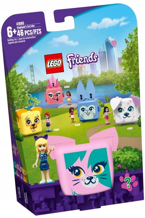 LEGO FRIENDS 41665 STEPHANIE’S CUBE WITH A CAT