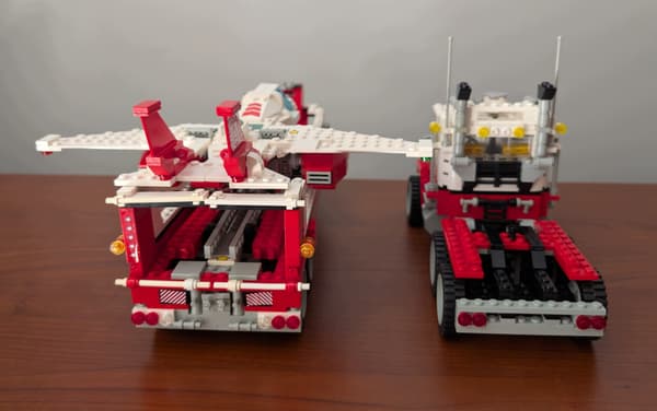 Lego 5591 Red Bird MACH II Model Team