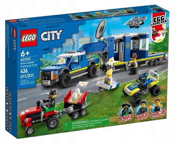 LEGO CITY MOBILE POLICE COMMAND CENTRE 60315