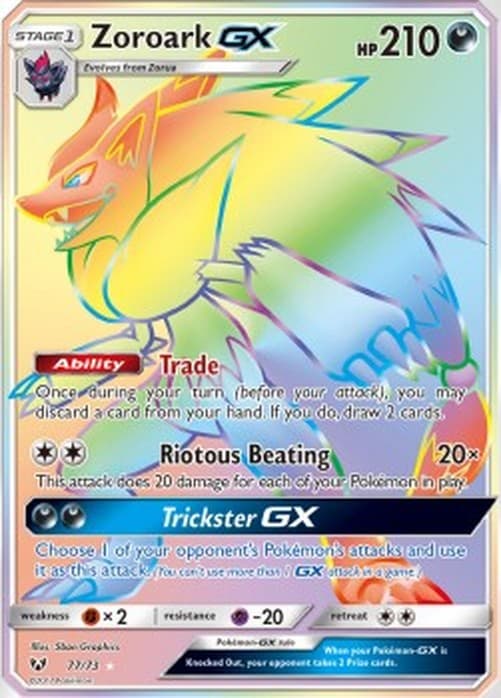 Pokemon Zoroark GX