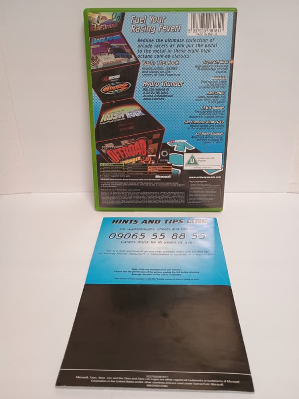Midway Arcade Treasures 3 for Xbox (English version), complete set (1)