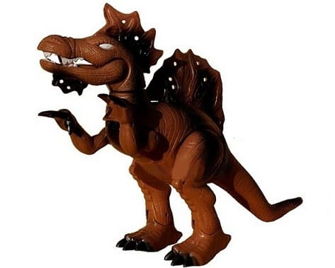 THE BIG DINOSAUR WALKS, ROARS AND GLOWS: dinosaurs