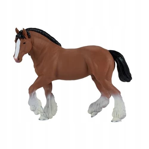 Mojo, a brown Clydesdale horse