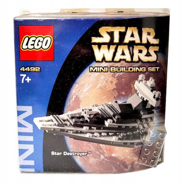 Lego Star Wars Imperial Star Destroyer 4492 mini MISB 2004