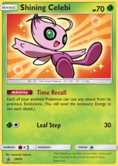 Pokemon Shining Celebi