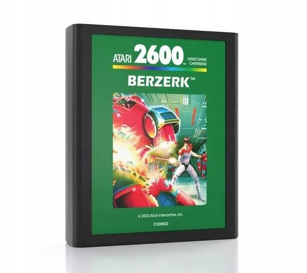 Atari 2600+ game – Atari Berzerk Enhanced Edition – Shooter