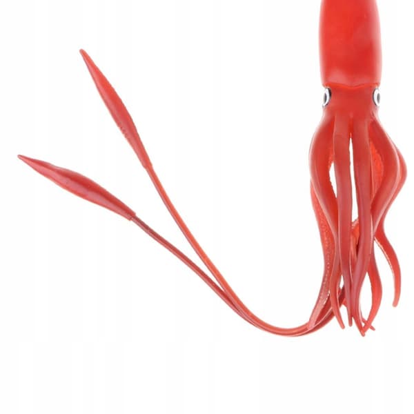 Realistic plastic wildlife: Jungle, Forest, Ocean, Animals – Large squid action figure