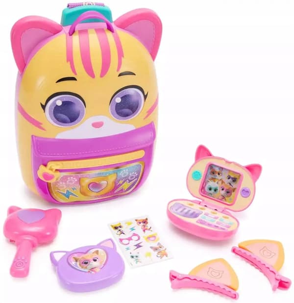 JUST PLAY Supercats Su-Purr Backpack Set