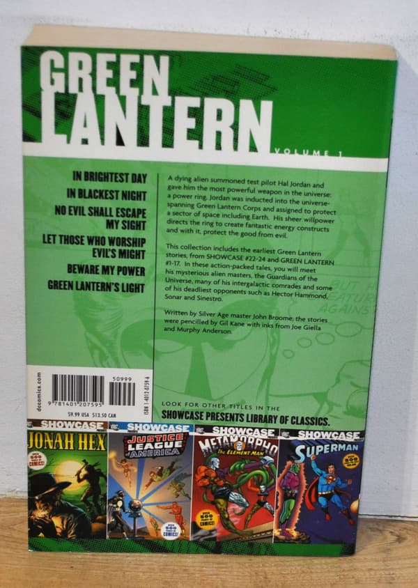 Showcase Presents: Green Lantern 1 – Paperback