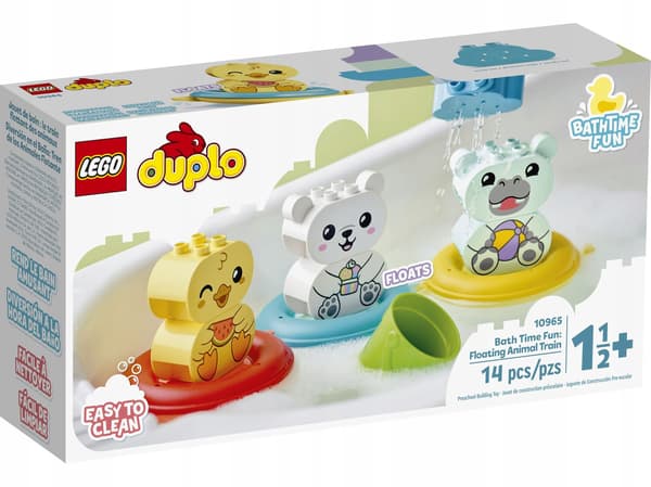 LEGO 10965 Duplo – Bath Time Fun: Floating Train – First Bricks – NEW