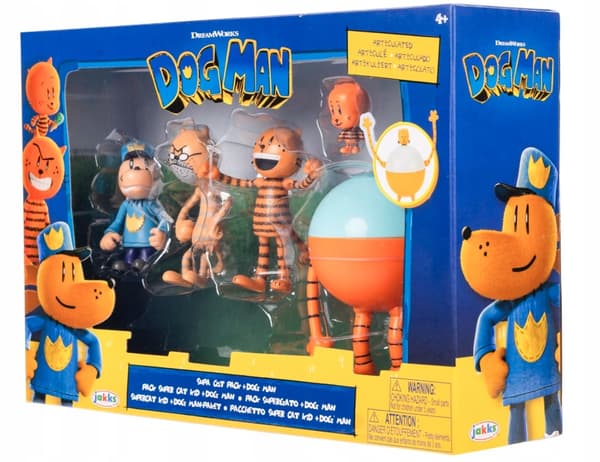 DOG MAN FIGURES SET – 5-PACK, 6.3 CM, JAKKS PACIFIC MULTIPACK
