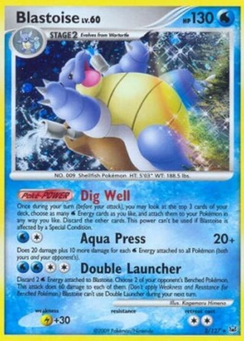 Pokemon Blastoise Lv.60