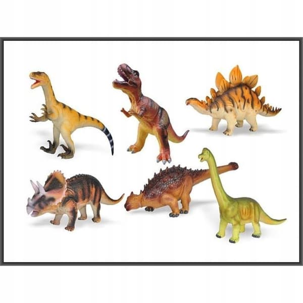 SOFT DINOSAUR – 6 DESIGNS 82251 HIPO