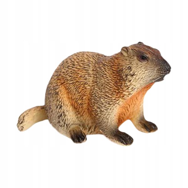 4x Marmots – Model Figures, Decorative Marmots, Desk Decorations