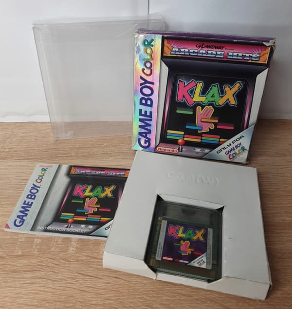 KLAX – GAME BOY COLOUR GBC SET: MIDWAY ARCADE HITS