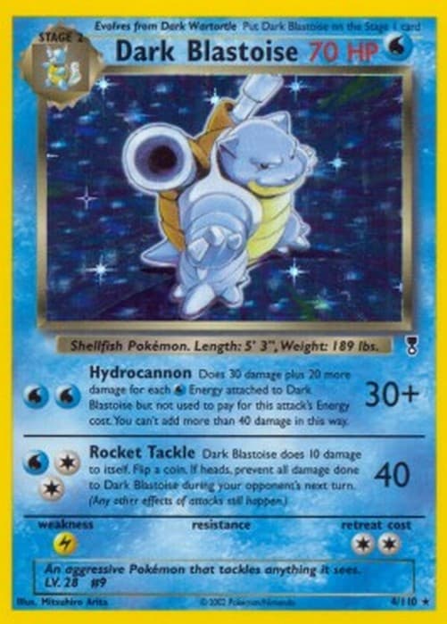 Pokemon Dark Blastoise