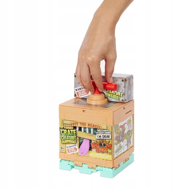CRATE CREATURES SURPRISE KABOOM BOX INTERACTIVE CROAK CREATURE