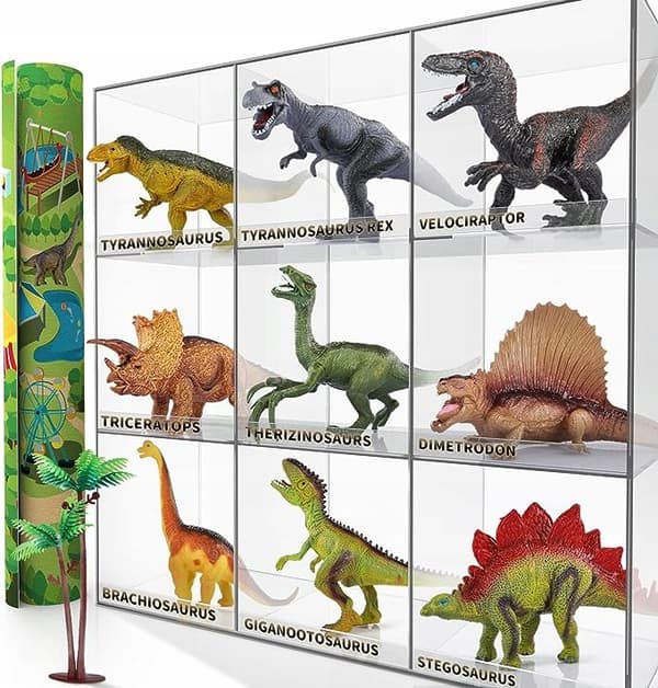 Dinosaur World Temi 3+ P9C92 figurines with playmat
