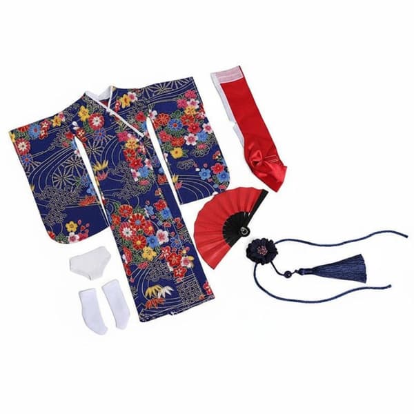 Kimono Costume Doll, Long C
