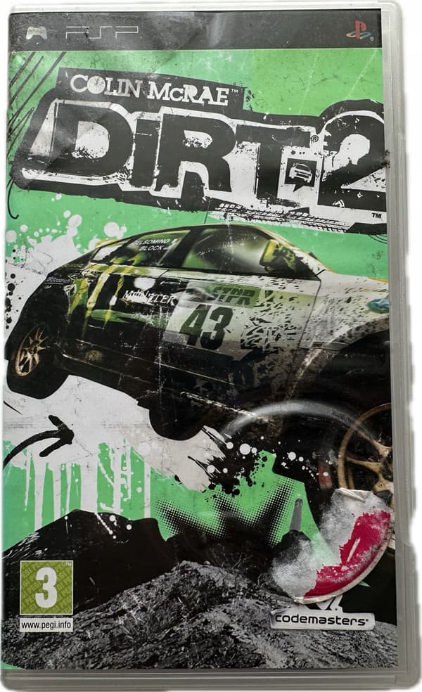 COLIN MCRAE DIRT 2 – disc in excellent condition, PSP launch edition