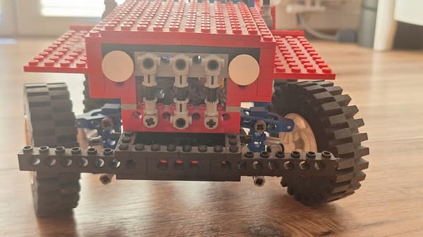 Lego 8865 – test car – a one-off from 1988, Technic range.