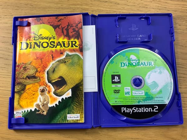 DISNEY DINOSAUR disc – perfect condition, first-run PS2 set