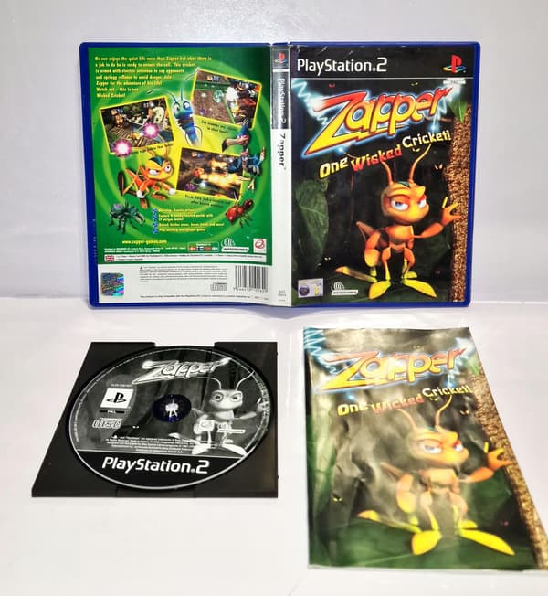 ZAPPER PS2 3XA game