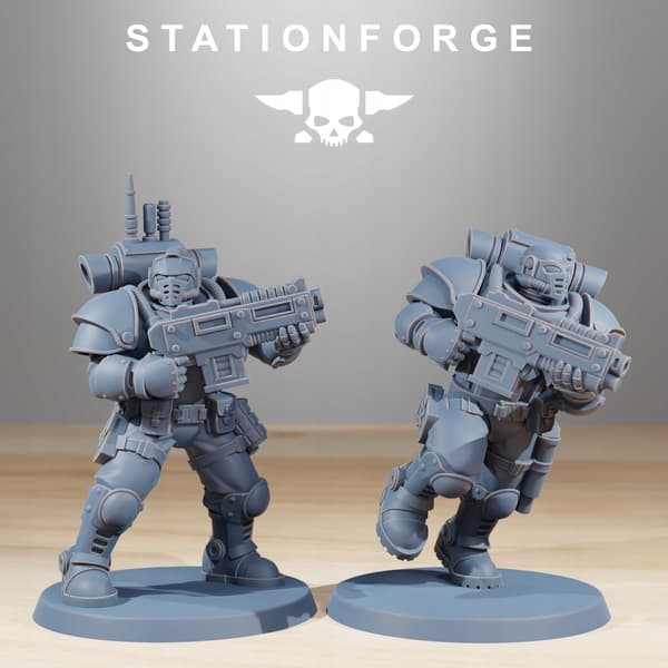 Socratis Light Infantry – Station Forge – 3D printing