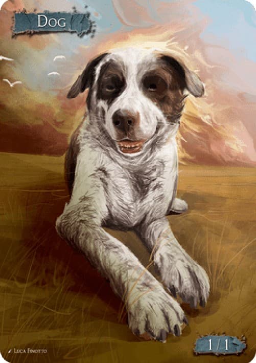 Magic: The Gathering Dog Token