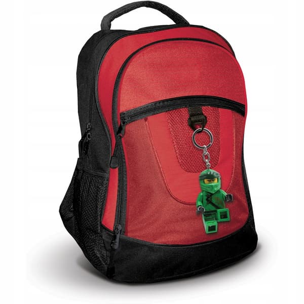 LEGO NINJAGO LED TORCH KEYRING – LLOYD FIGURINE KEYRING WITH TORCH