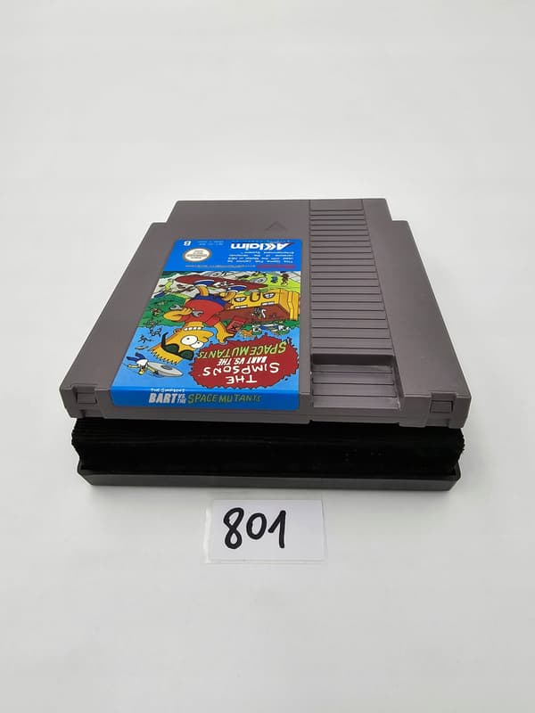 NINTENDO NES THE SIMPSONS: BART VS THE SPACE MUTANT – ORIGINAL