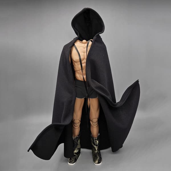 Fabric model on a 1:6 scale: Cape Cloak Hat – Long cape made from iron wire