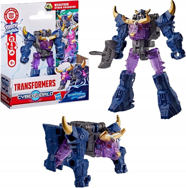 HASBRO Transformers Cyberworld Energon Surge Megatron Figure