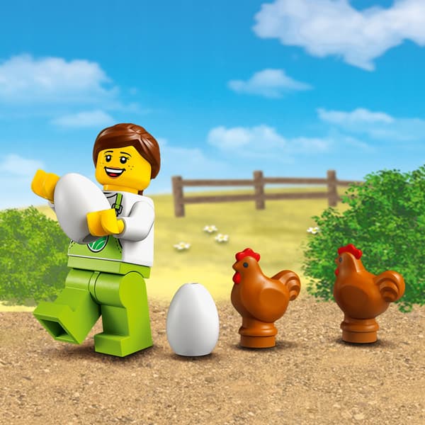 LEGO City Chicken Coop with Chickens 60344