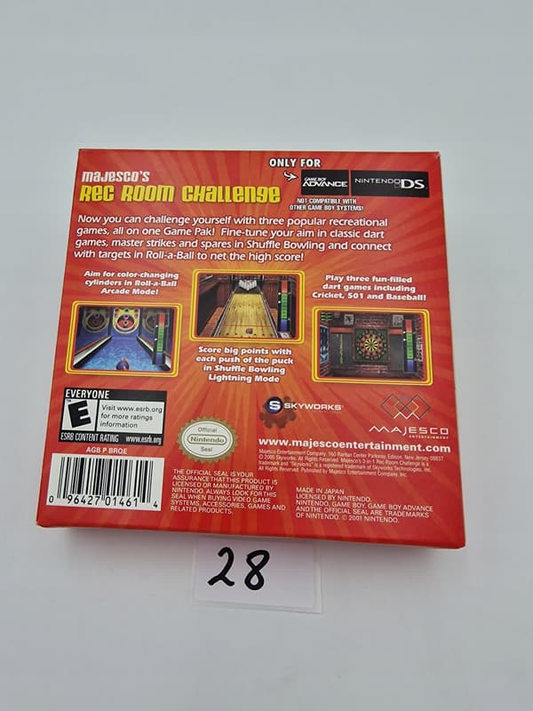 GAME BOY 3 GAMES IN ONE – ORIGINAL