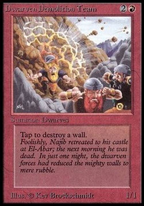 Magic: The Gathering Dwarven Demolition Team