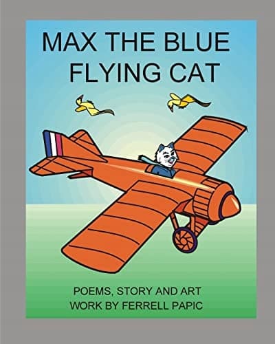 Max, the blue flying cat