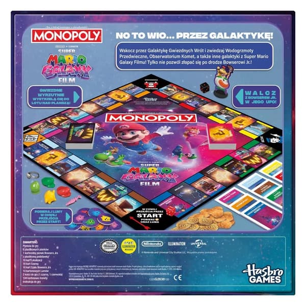 HASBRO GAME Monopoly Super Mario Bros, a Hasbro game