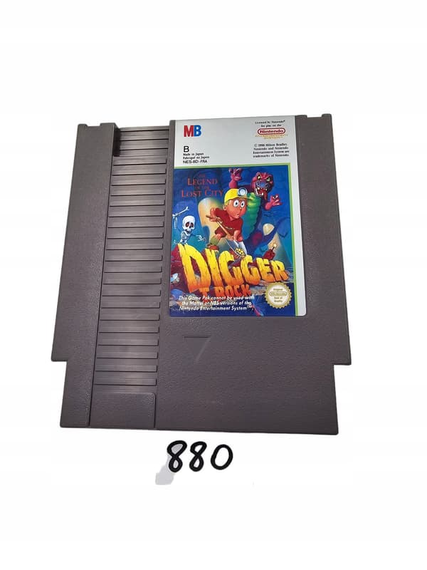 NINTENDO NES DIGGER T-ROCK ORIGINAL