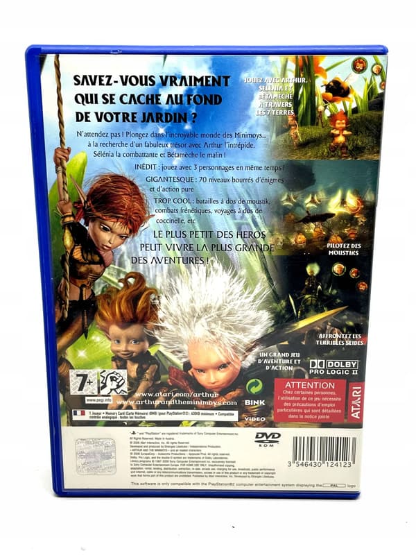 Arthur and the Minimoys PS2